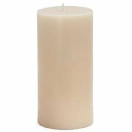 ZEST CANDLE CPZ-083-12 3 x 6 in. Ivory Pillar Candles, 12PK CPZ-083_12